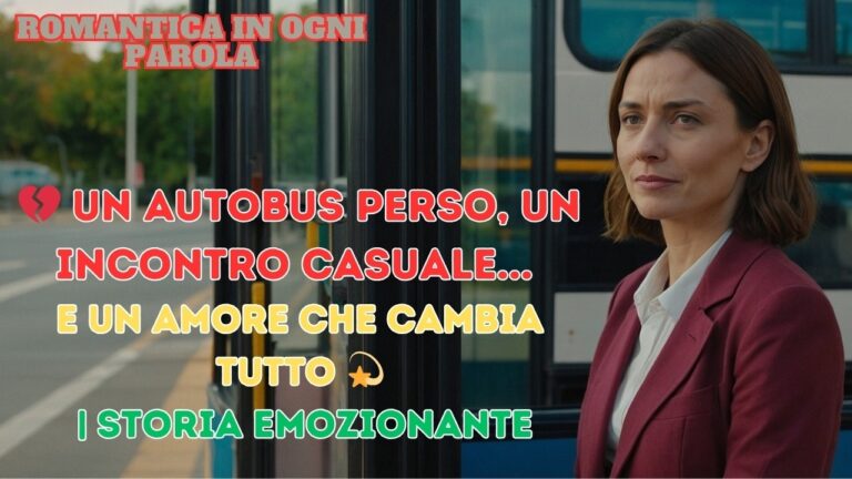 Incontro Casuale: Un Racconto Romantico